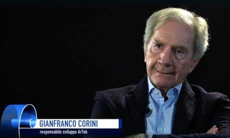 CEO Gianfranco Corini talks about the ArTeK innovation project in an interview on the RAI national TV
